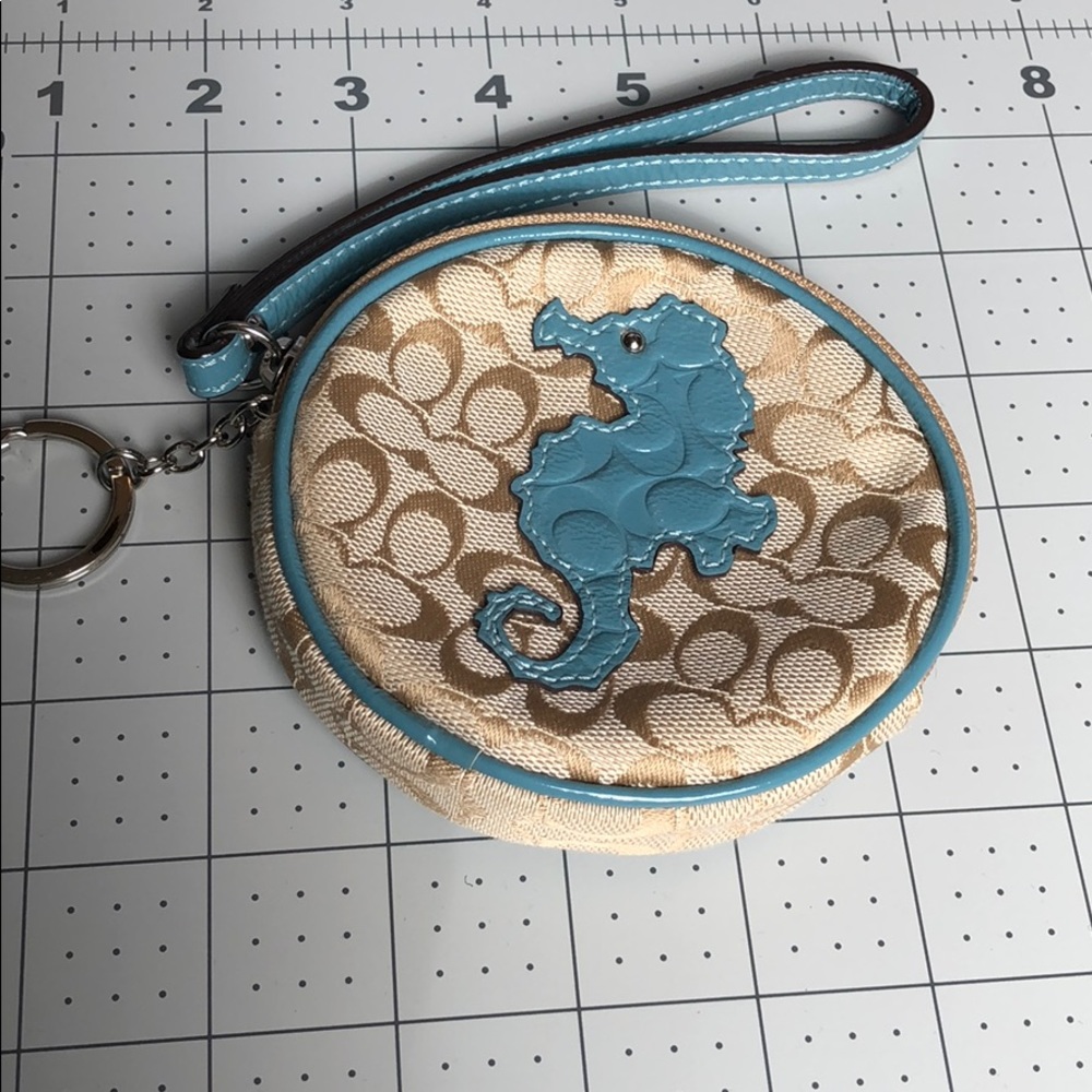 Coach Seahorse Coin Purse